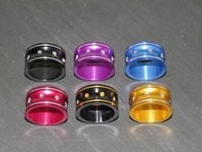 Zierring Alu zweifarbig für