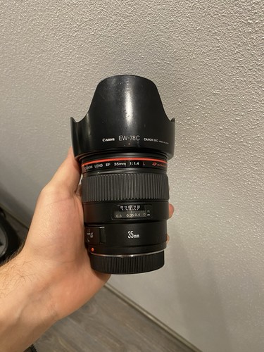 Canon 35mm 4 l - canon, f/1.4