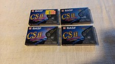 4 X BASF 2 Audio Kassetten