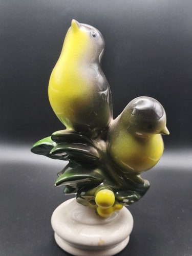 Porzellan vogel figur - vogel, paar