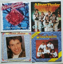 Vinyl Single , 5 verschiedene Volksmusik Singles