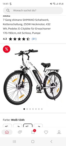 Bike zoll elektrofahrrad - 28,