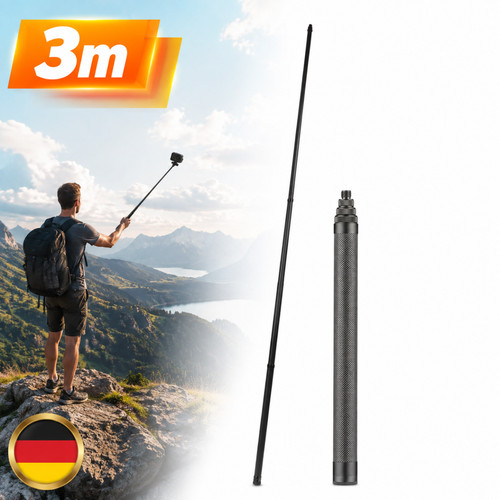 300cm carbon fiber selfie - 300cm,