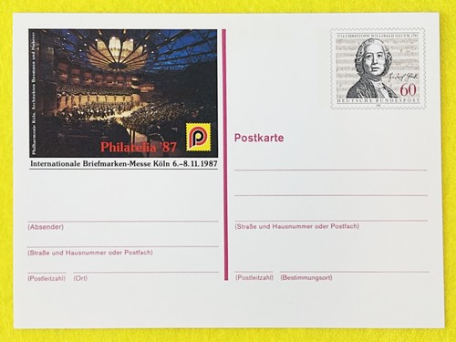 Ganzsache sonderpostkarte brd - ganzsache,