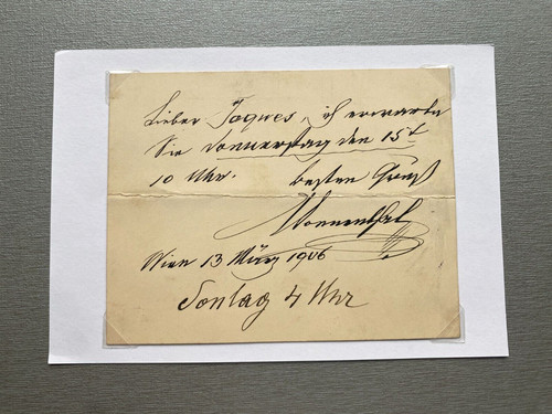Adolf von sonnenthal - von, (†1909)