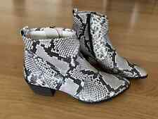 Peter Kaiser Stiefeletten Schlangenprint - Gr. 40 (6.5) -- Super Zustand