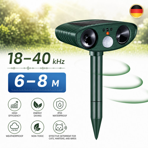 Katzenschreck ultraschall - 2x,