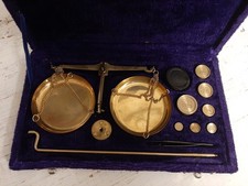 Schmuckwaage Goldwaage Münzwaage Feinwaage Waage alt Zustand gut gebraucht