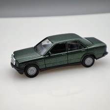 Herpa  Mercedes 190 E  1:87 - Modellauto grünmetallic W201