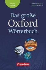 Das große Oxford Wörterbuch - Third Edition - B1-C1 Wörterbuch mit beigelegte...