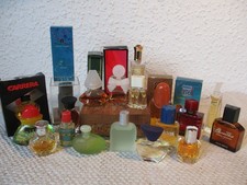 24x Miniatur Parfüm Vintage 80er 90er for Men Women Coty Muelhens