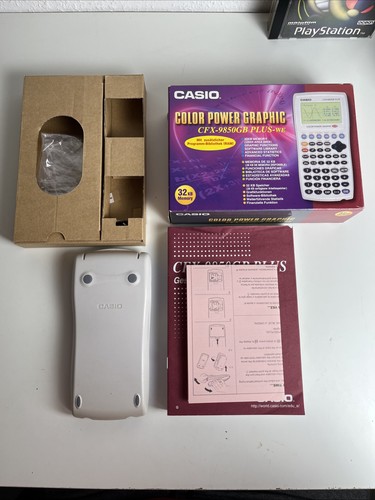 Casio cfx 9850gb plus - plus-we, color