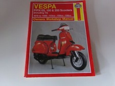Vespa Roller P / Px 125  150 & 200 Scooters  1978 -1995 Reparaturanleitung