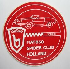 Werbe-Aufkleber FIAT 850