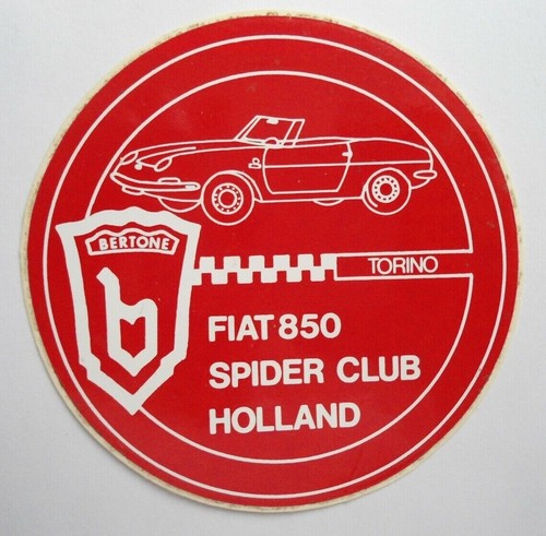 Werbe aufkleber fiat - werbe-aufkleber, 850