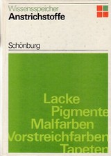 DDR-Lehrbuch 1971 Wissensspeicher Anstrichstoffe Maler Anstreicher Lacke Pigment