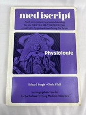 Mediscript - Eduardo Burgis - Gisela Pfaff - Medizin München