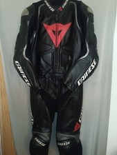 Dainese lederkombi schwarz rot - dainese, schwarz/rot