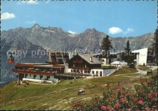 Seefeld Tirol Rosshuette Bergbahn Bergrestaurant Alpen