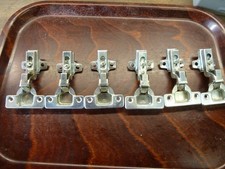 6 x Scharnier für Schrank- und Möbeltüren