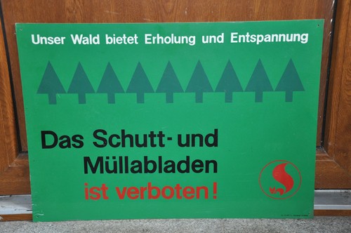 Altes schild ddr xxl das - schild,