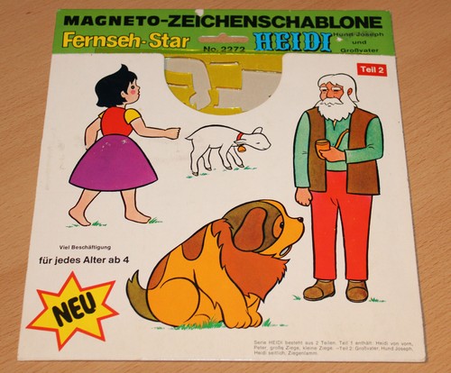 Magneto zeichenschablone heidi - magneto-zeichenschablone,