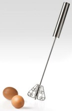 QUIRL MIXQUIRL SCHNEEBESEN EDELSTAHL HAND WHISK BATTEUR GARDE INOX AUFSCHÄUMER