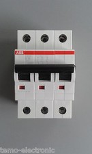 ABB S203 B oder C - LS-Schalter-Sicherungsautomat-Leitungsschutzschalter-3 POLIG