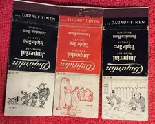 LOT OF 3 DUJARDIN IMPERIAL