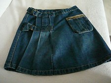 Jeansrock Wickelrock Gr. 128