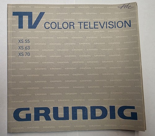 Grundig color television 55 - television,