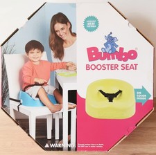 Kindersitz Bumbo booster grün Sitzerhöhung B-Ware Musterstück mini Lagerspuren