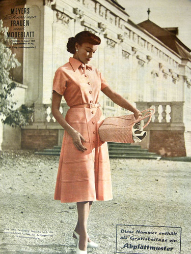 Altes modeheft von 1953 - altes,