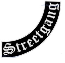 gestickter Rückenaufnäher