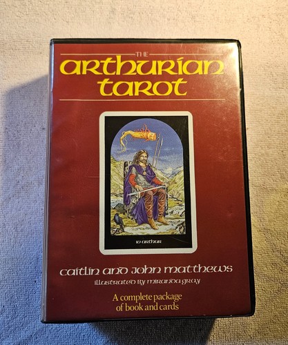 Arthurian tarot box set 1990 - box,