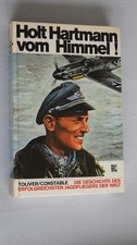 Erich Hartmann,- Jagdflieger, original signiertes Buch. 