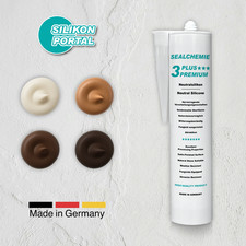 Neutralsilikon Silikon zum verkleben / Klebesilikon auch für Naturstein