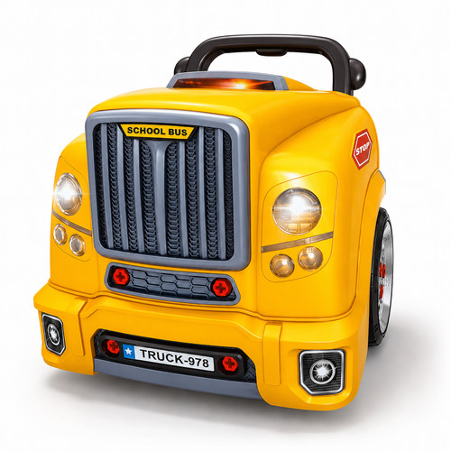 Engine workshop school bus - school,