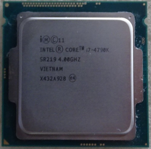 Intel core 4790k 0 - core, 4.0