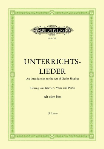 Album lieder from bach - lieder,