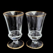 2 Kelche Gläser Eisch Glas