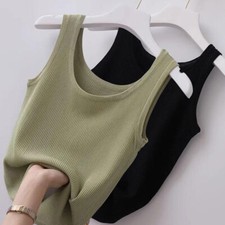 Damen ärmellos weste tank - damen,