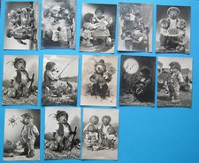 13 alte Mecki-Postkarten Hör