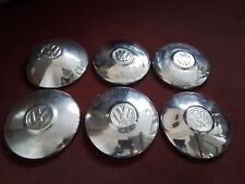 6 Stück Original VW Volkswagen Radkappen/Felgendeckel,Käfer/T 1 ?,Vintage