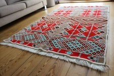 Neu 130x 200 cm Waschbarer Teppich, Kelim ,Carpet,Rug, RS 1422