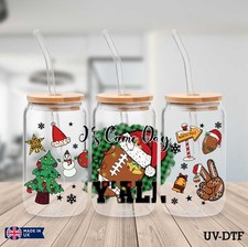 Fußball Weihnachten UV DTF