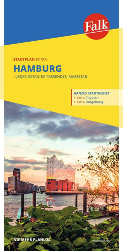 Falk stadtplan extra hamburg - falk,