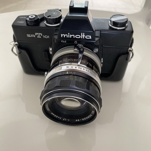 Minolta srt 101 - srt, analogkamera