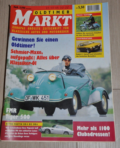 Oldtimer markt opel - markt, 11/94