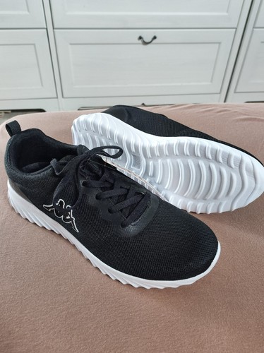 Schwarze damen sneaker - sneaker, "kappa"